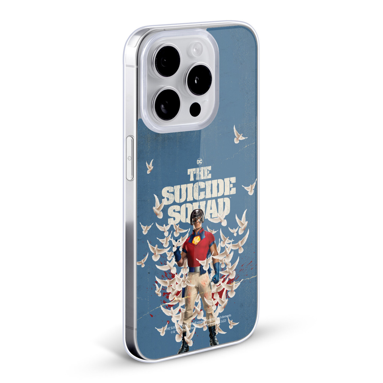 The Suicide Squad 2021 Character Poster Peacemaker Soft Gel Case for Apple iPhone 16 Pro Max & MagSafe